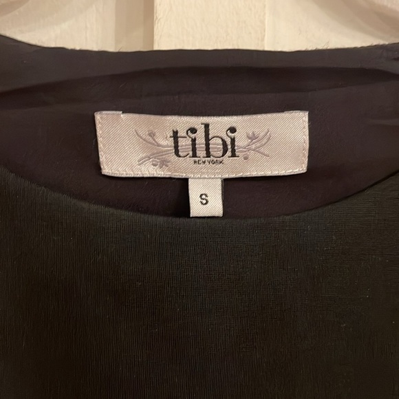 Tibi Black Sleeveless Ponte Retro Shift Dress - Picture 2 of 5